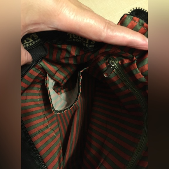 TULLY’S coffee black multi purpose handbag - Picture 6 of 8